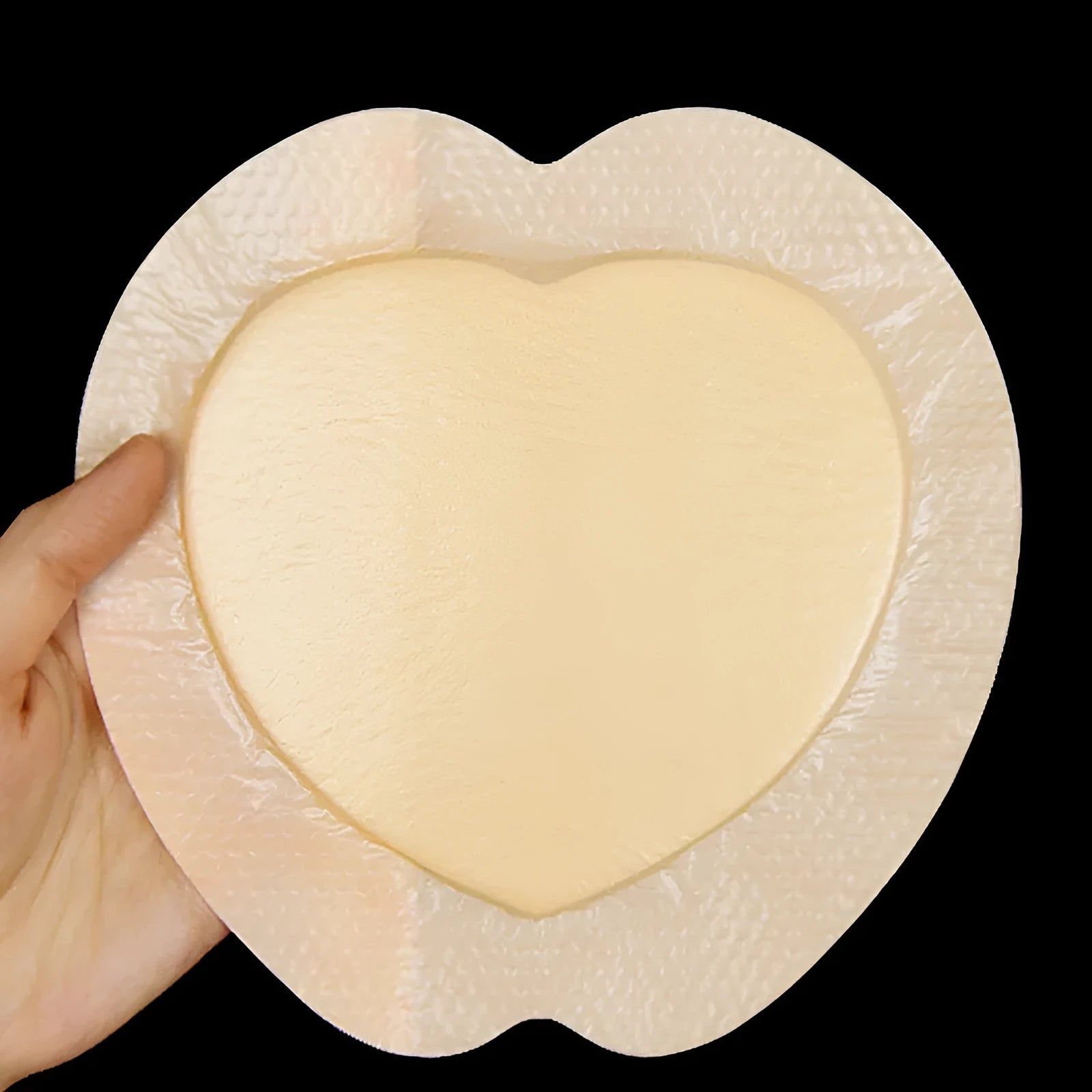Large 20cm skin-coloured silica gel foam bedsore sticker medical dressing