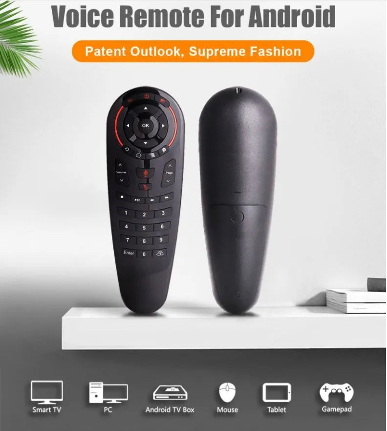 G30 wireless keyboard remote control with Nano USB receiver for computer and TV control