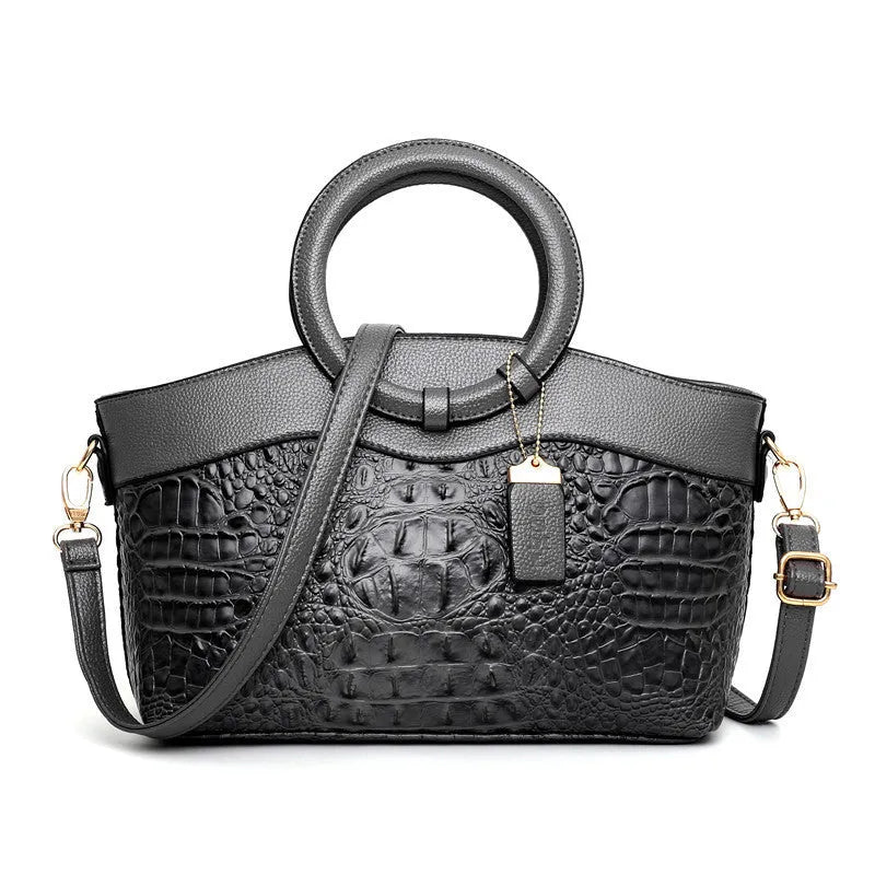 Fabric ladies casual handbag with zipper compartments showing mobile phone and ID pockets in six colour options