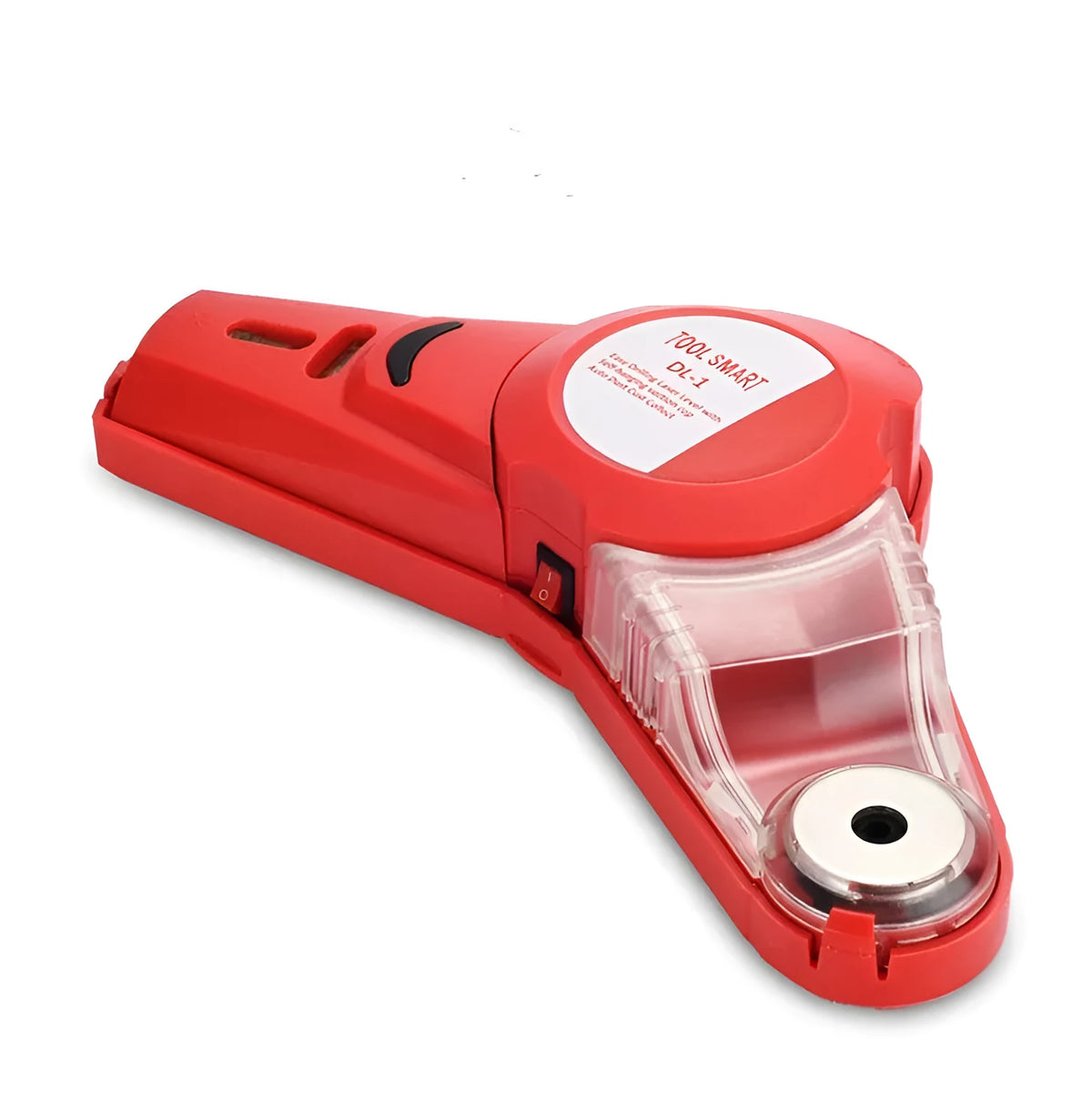 Red portable infrared laser level for woodworking with punching positioning function