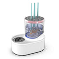 Electric makeup brush cleaner station with drying chamber, silicone bowl, 192 x 122 x 173mm, EU or USB plug