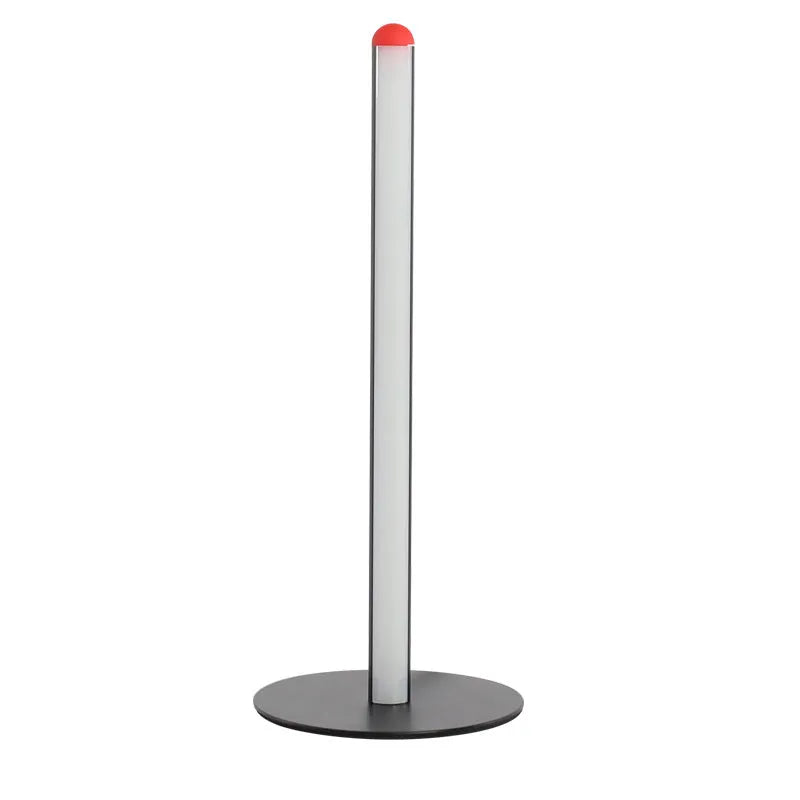Vertical aluminium alloy floor lamp with LED light in modern simplicity style
