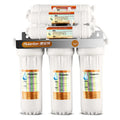 White plastic water filter cartridge for direct drinking tap water purification system replacement