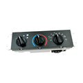 Black Jeep Wrangler air conditioning control panel replacement part, OE 55056558AA.