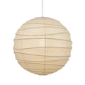 Japanese rice paper chandelier pendant light in 30cm and 45cm diameter options