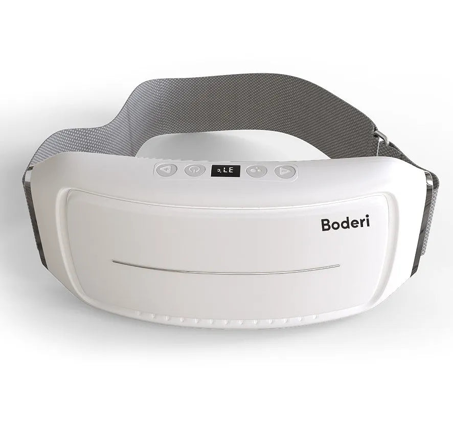 White adjustable tummy machine for abdominal exercises with compact design