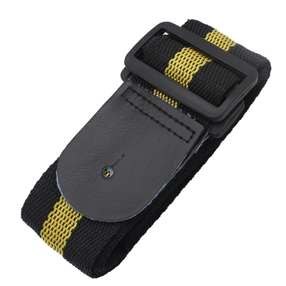 Woven stripe crossbody strap for musical instruments in multiple colour options