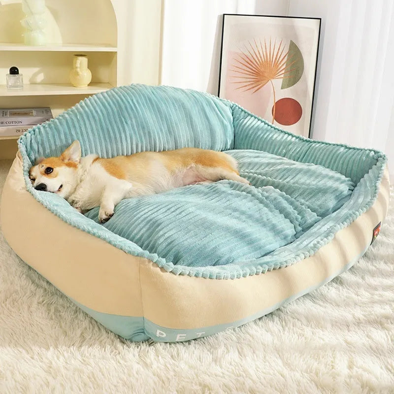 Morandi colour removable washable sofa mat for dogs and cats in two size options.