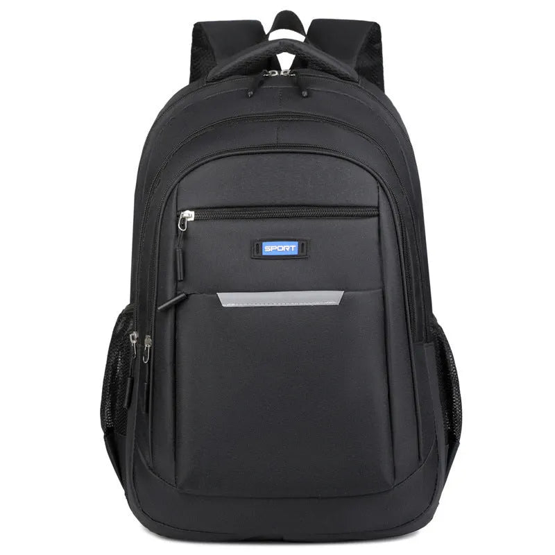 Casual men's backpack in Oxford cloth with polyester lining, available in four colours