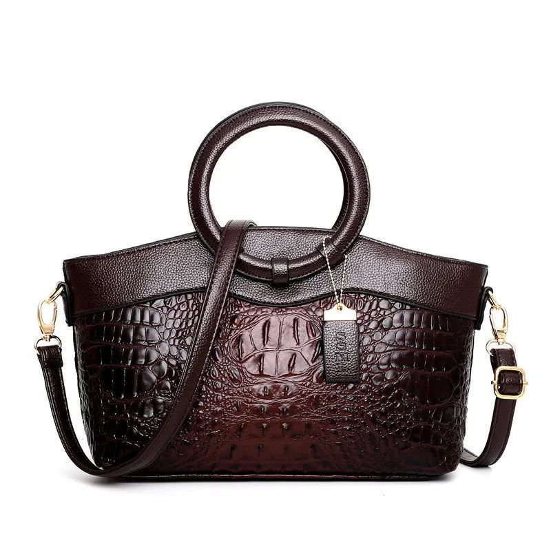 Fabric ladies casual handbag with zipper compartments showing mobile phone and ID pockets in six colour options