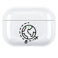 AirPods Pro 3 protective shell back cover in PC material with solid colour design