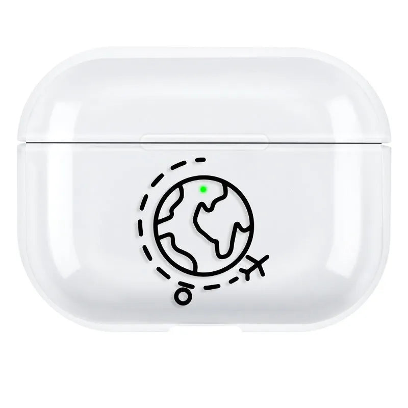 AirPods Pro 3 protective shell back cover in PC material with solid colour design