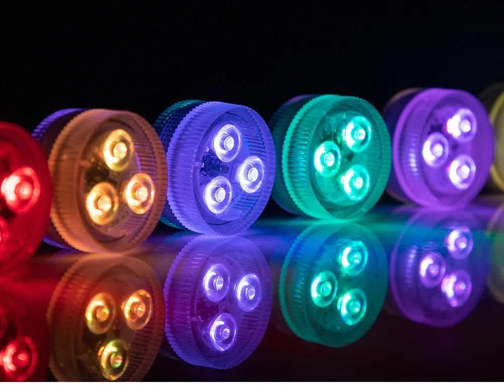 Small waterproof LED fish tank light with remote control for aquarium micro landscape decoration