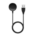 Black USB magnetic watch charger with compact 34mm x 10mm dimensions