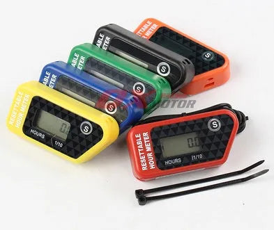 Black YSDS waterproof electronic maintenance reminder timer with LCD display
