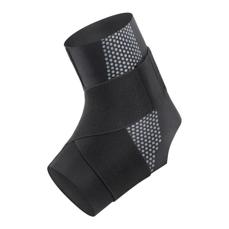 Lycra cloth ankle support brace for sports protection in black and skin colour options