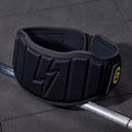 Abdominal exercising waist protection belt for strength training with lumbar support