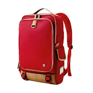 Large capacity men's Oxford cloth backpack in Army Green colour with Korean-inspired design