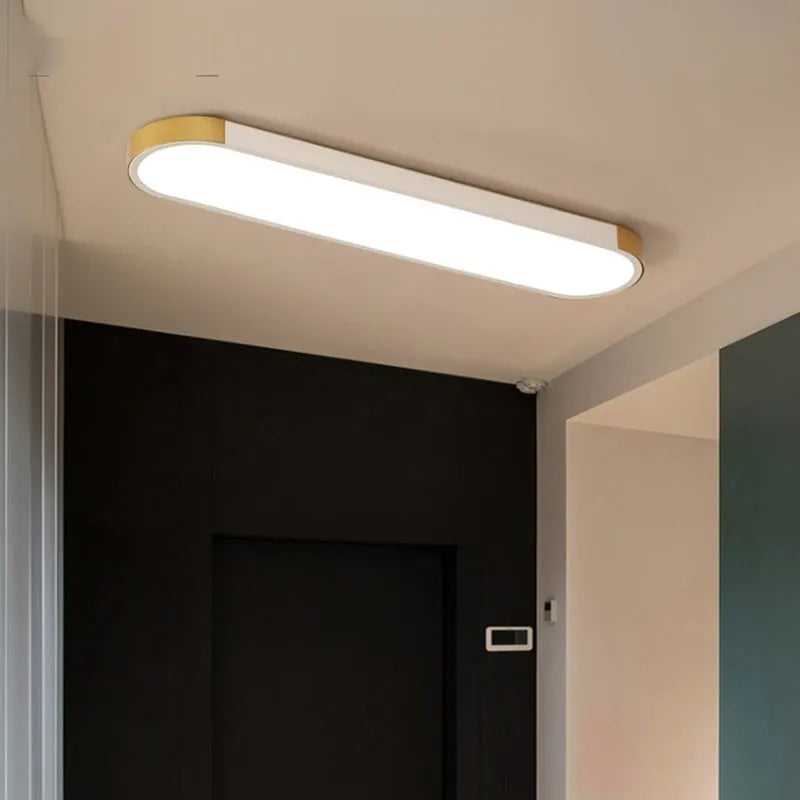 35cm 18W LED ceiling light in black gold or platinum with remote control, 220V, for corridor or hallway