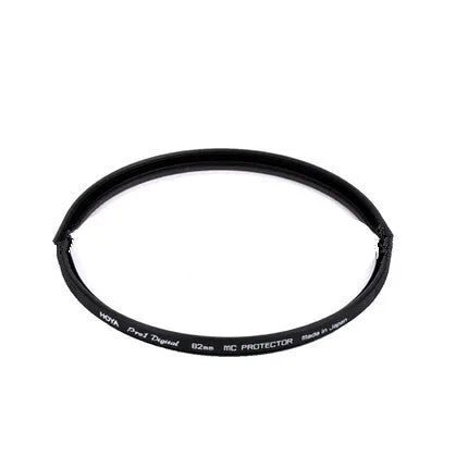 Black multi-coated UV mirror camera filter protector showing lens thread