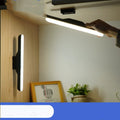 Modern plastic desk lamp with touch controls and adjustable LED brightness