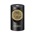 Mini heater home with 2 second heat, 7 blade vortex wind wheel, touch control, Black or White EU plug.