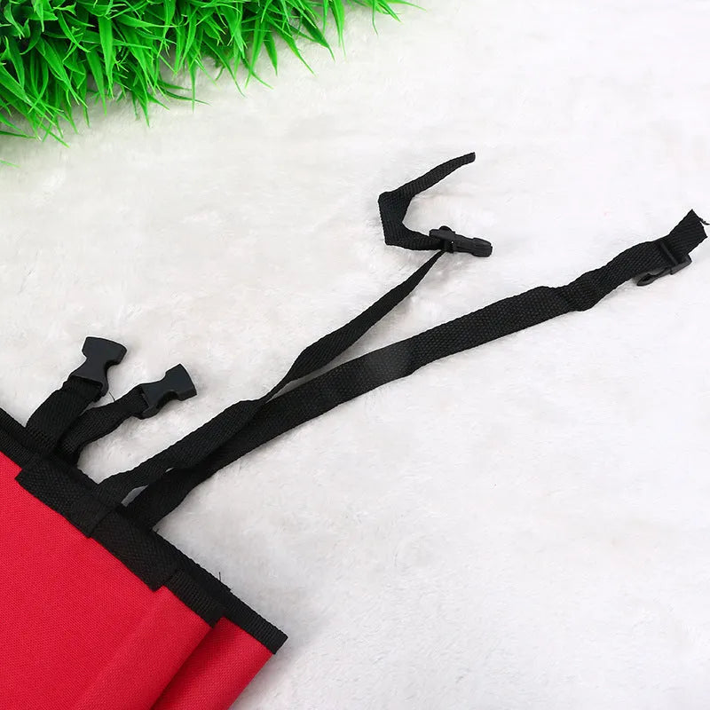 135cm car pet pad with waterproof 600D Oxford fabric in red colour for dogs and cats