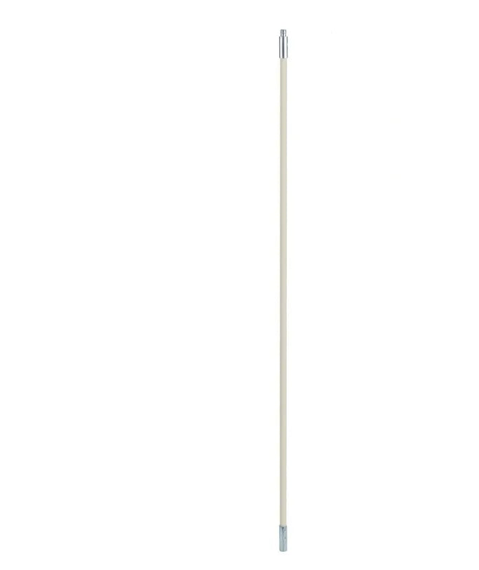 Flexible 600mm long chimney cleaning brush with nylon bristles for dryer pipes and range hoods.