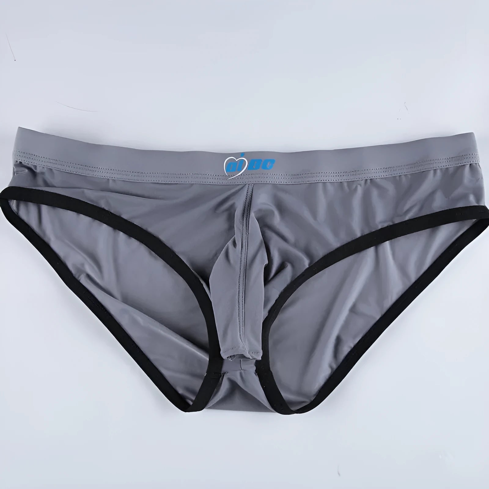 Men's ice silk briefs with bazooka bullet separation design in multiple colours