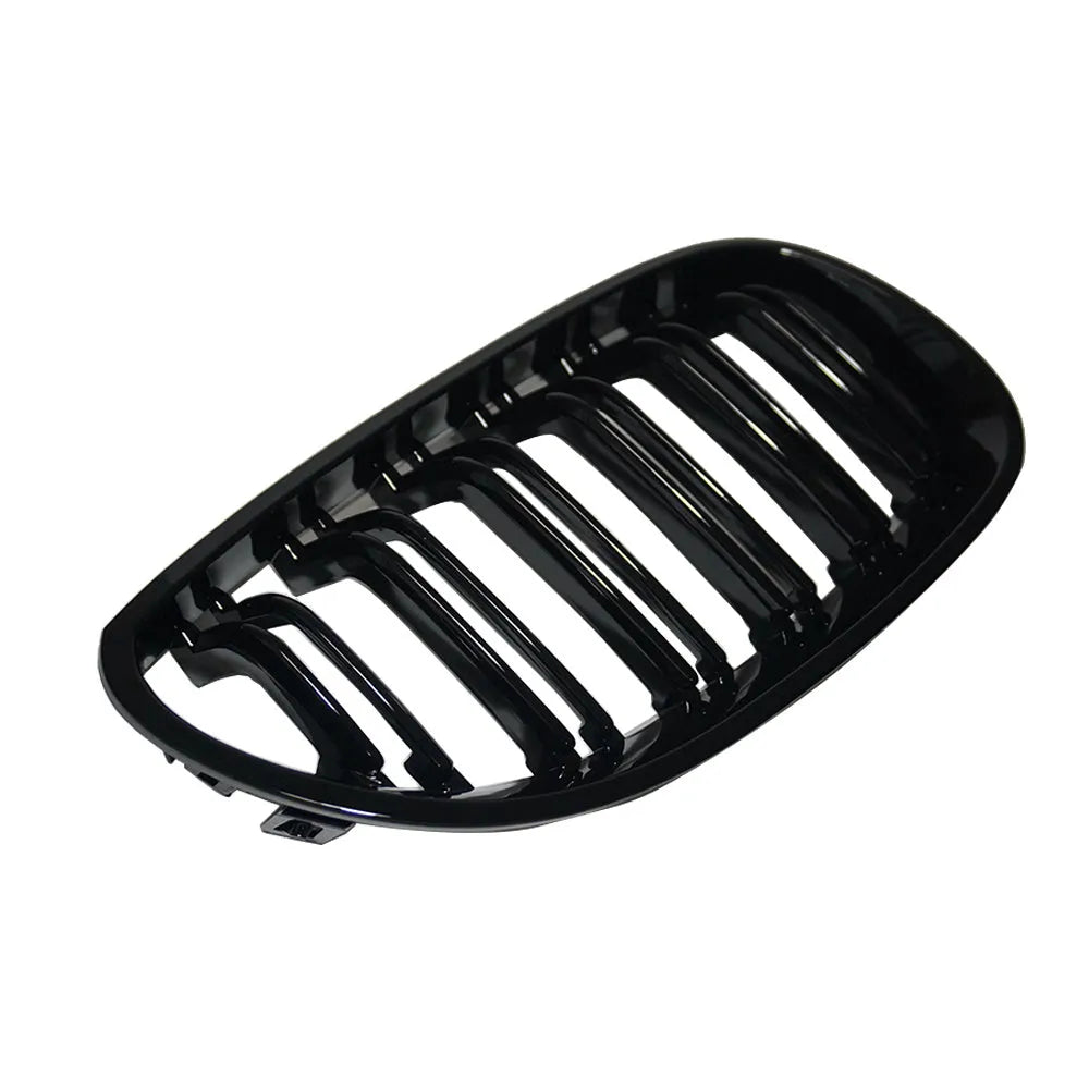 BMW E60 E66 carbon pattern ABS front grille set for 2004-2009 models
