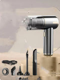Wireless handheld car vacuum cleaner with attachments for interior cleaning