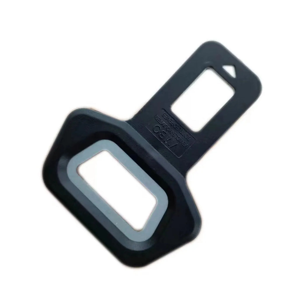 Aluminium alloy lock tongue buckle bottle opener keychain in frosted carbon fibre finish