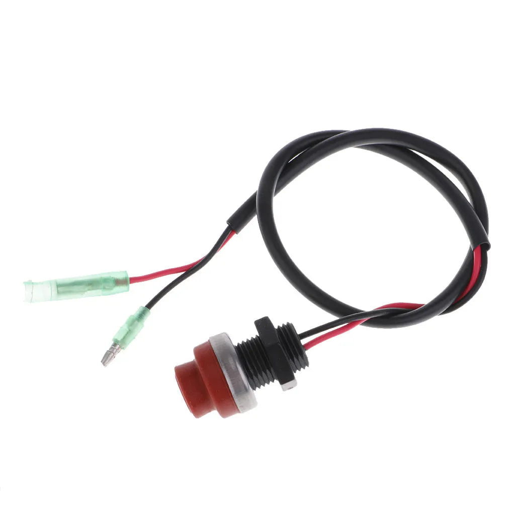 YAMAHA outboard motor engine kill switch with safety lanyard in photo colour.