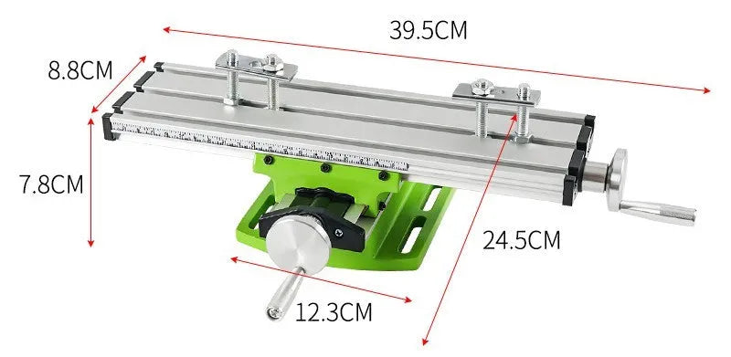 1050W mini bench drilling machine with cross bench pliers on workbench