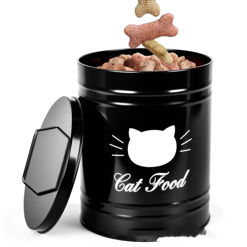 Round iron sheet storage container with moisture-proof properties and 301-500ml capacity
