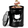Round iron sheet storage container with moisture-proof properties and 301-500ml capacity