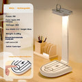 Basketball stand table lamp in black or white with touch control and optional 15W wireless phone charging