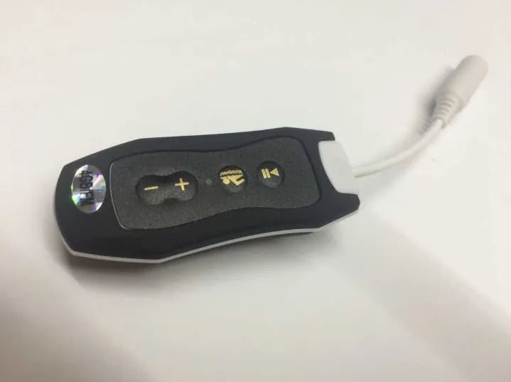 Compact waterproof Bluetooth MP3 headset for sports in multiple colours.