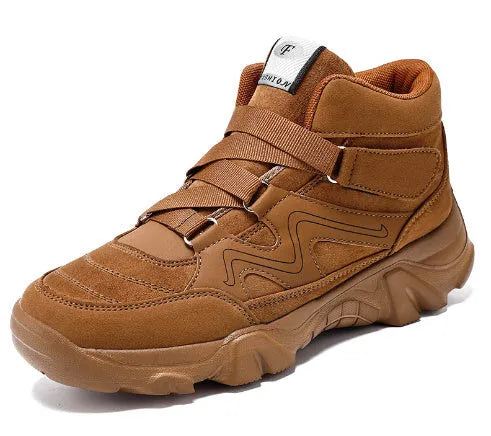 Men's genuine leather casual shoes in multiple colours with rubber soles