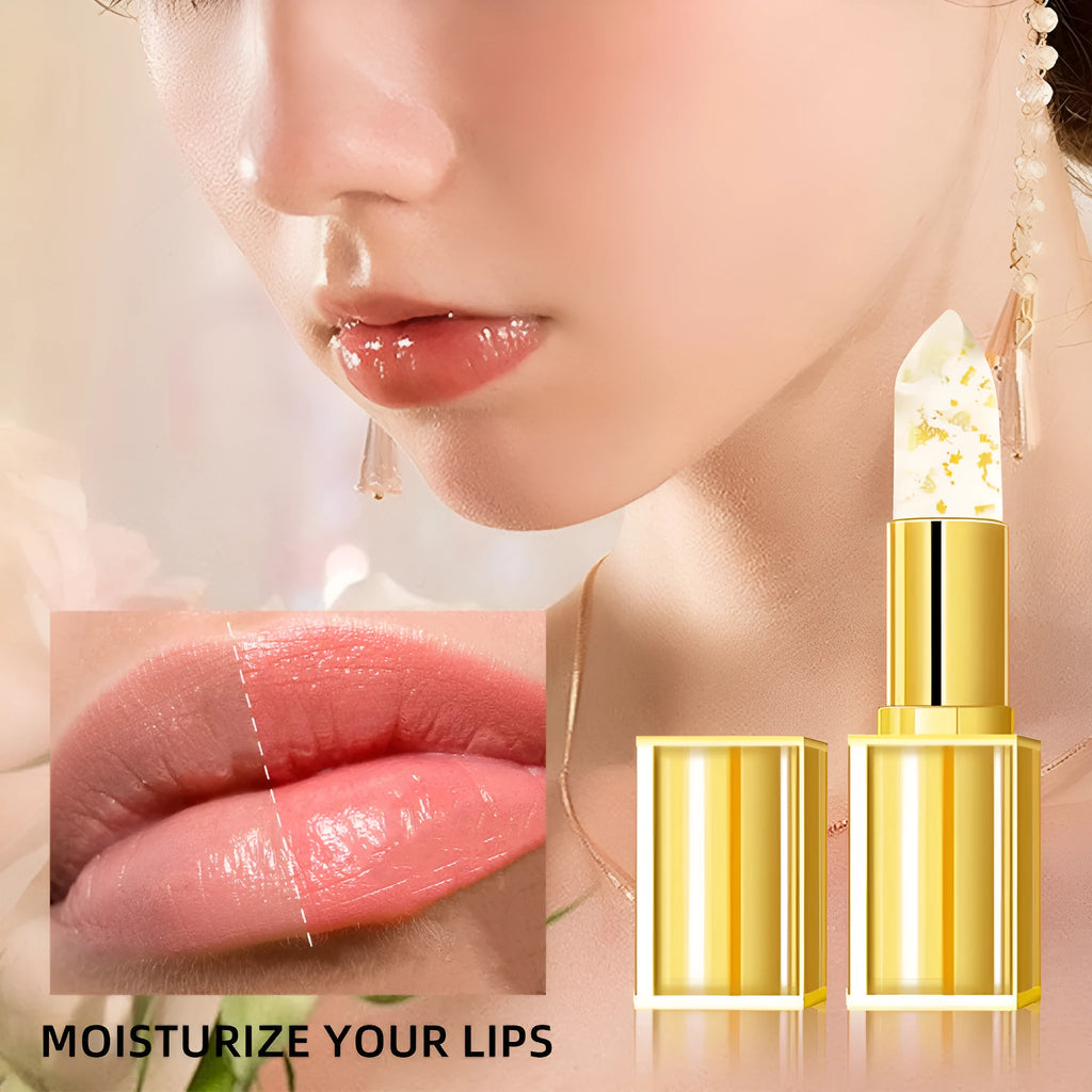Gilding warm colour-changing lipstick with anti-smudge formula in standard 3.5g size