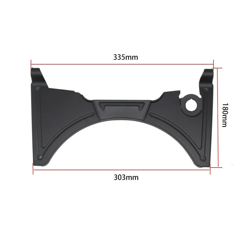 Black cockpit motorcycle bodywork fairing for BMW R1250GS and R1200GS LC Adventure models