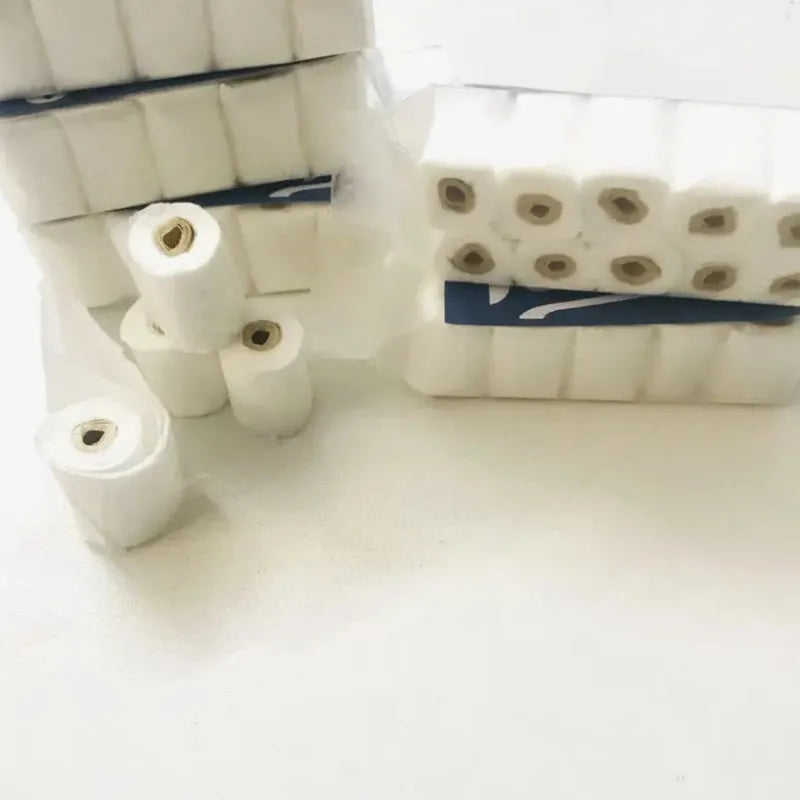 Simulated tissue roll paper model toy for children with 30x15x80mm dimensions