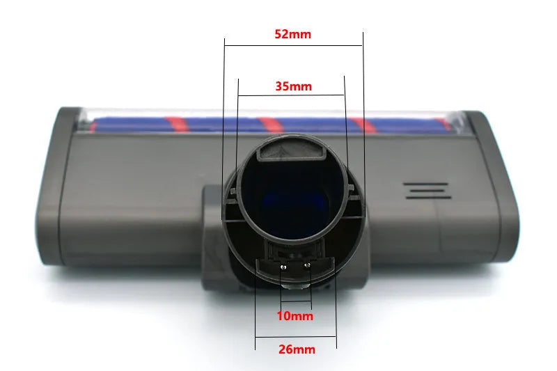 Dyson V7 V8 V10 V11 replacement electric floor brush head with soft velvet roller bar