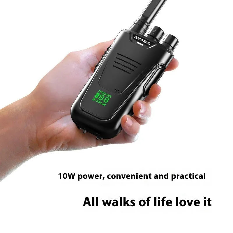Red or yellow small hotel restaurant beeper high power intercom with USB charging port