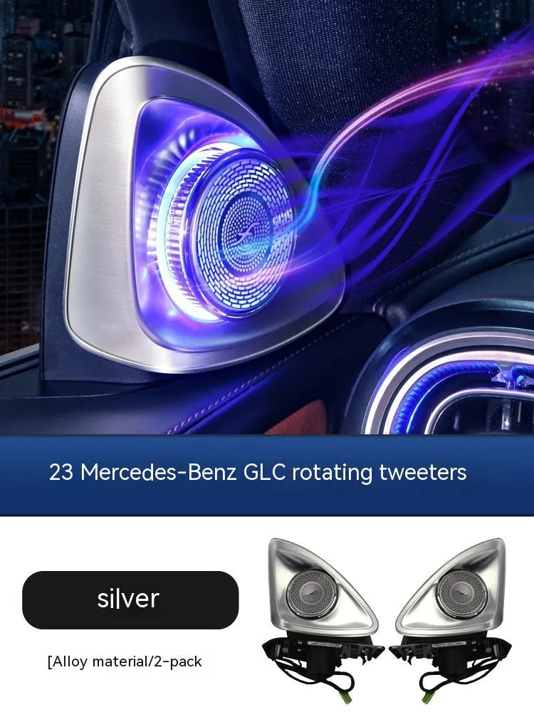 Burmester rotating tweeter speaker upgrade kit for Mercedes-Benz GLC X254 model
