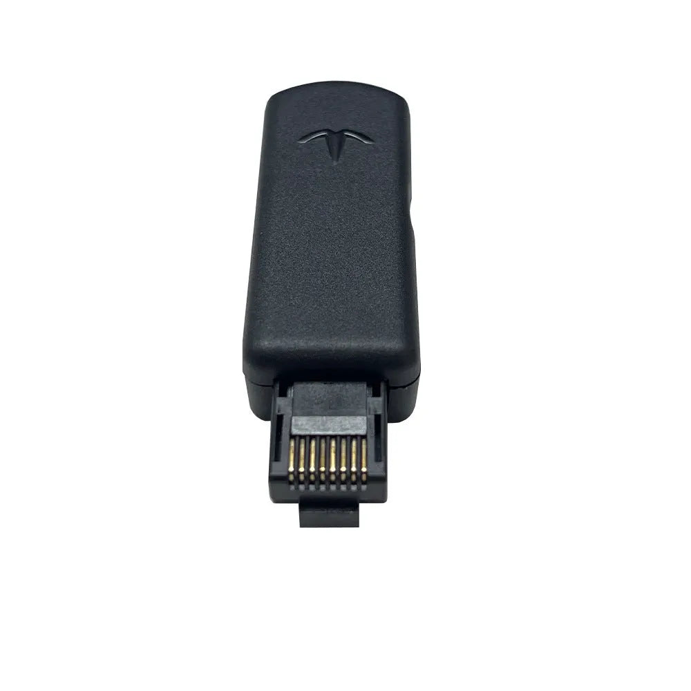 Black PS5 JB Tool USB adapter for system firmware switching with Ethernet port