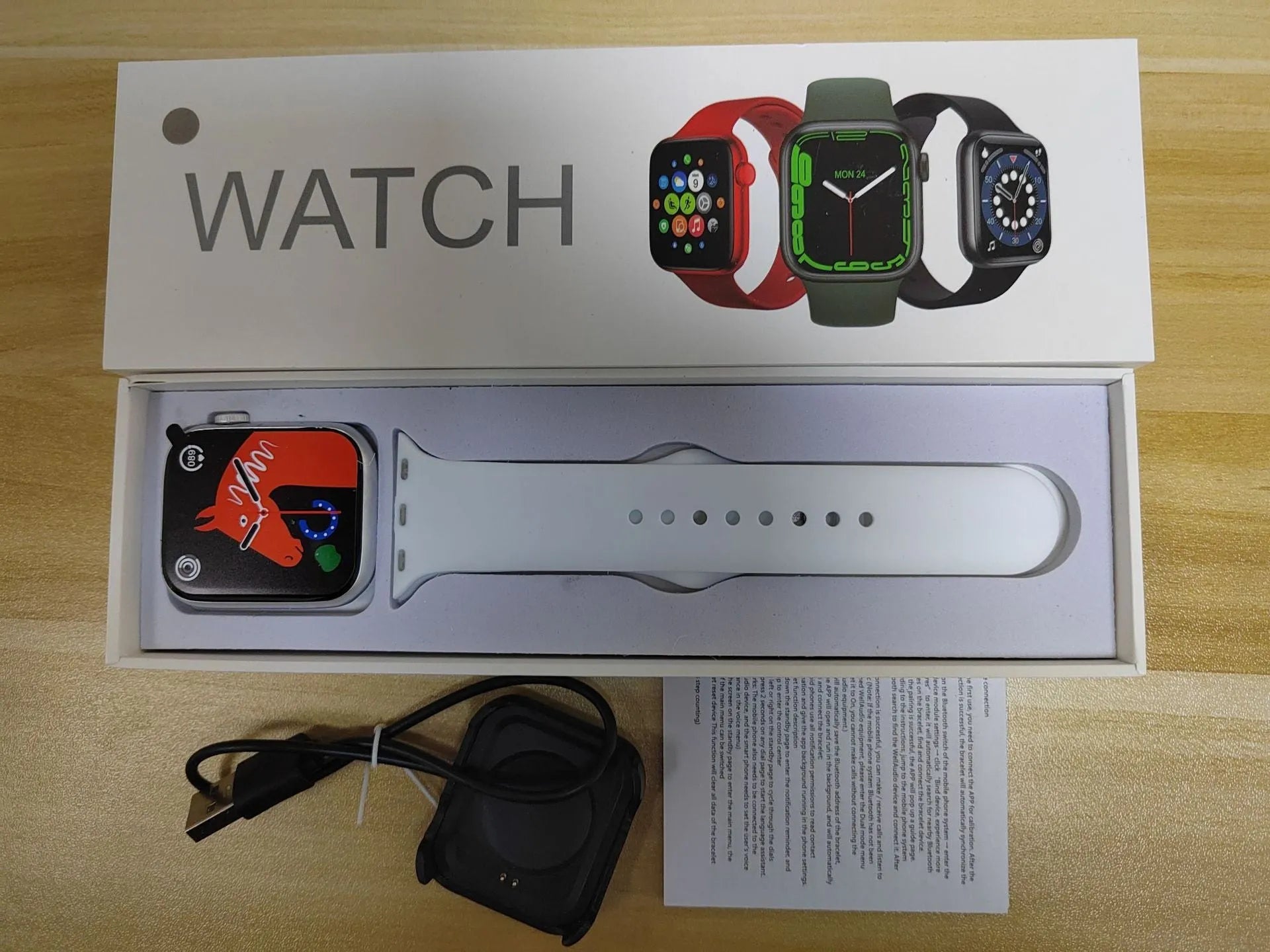 GT20 smartwatch with 1.75 inch touch screen, alloy case and silicone strap showing heart rate and call features