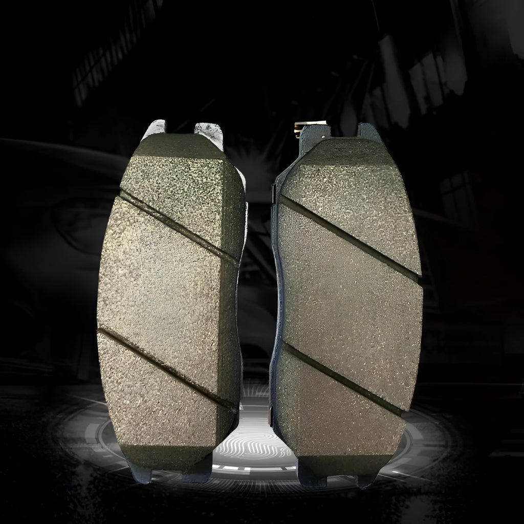 Brake pad metal accessories kit for Aiteng Kyron Rester vehicles including brackets and mounting hardware
