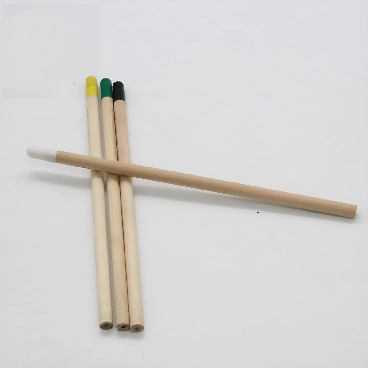 HB seed pencil with biodegradable capsule containing plant seeds in assorted colours