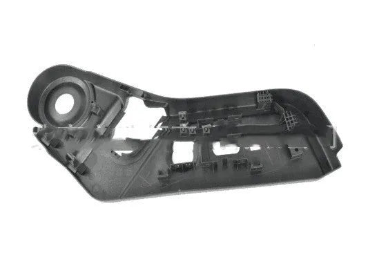 Dodge Journey JC front seat guard plate showing protective dimensions and left/right side options